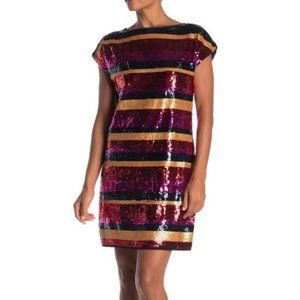 Trina Turk Breen Mulicolored Sequin Dress